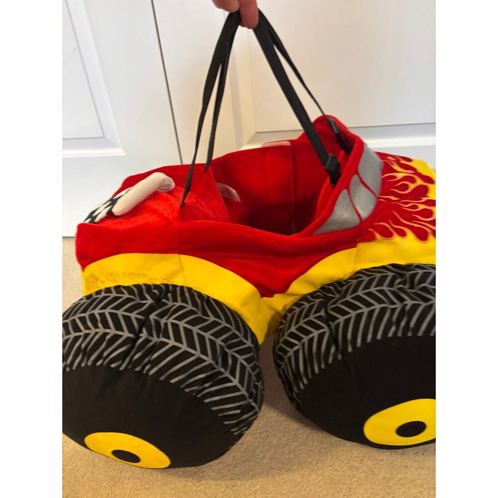 FAO Schwarz plush Monster Red Truck Wearable Kids Halloween Costume